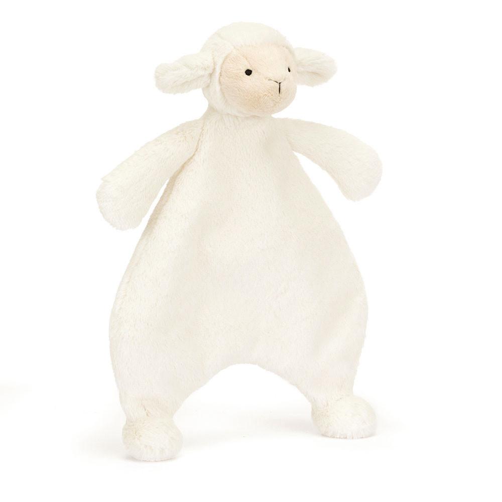 Comforters Jellycat Bashful Lamb Comforter 27cm x 20cm x 7cm Blancas  Ecuador |  IDCSV3658