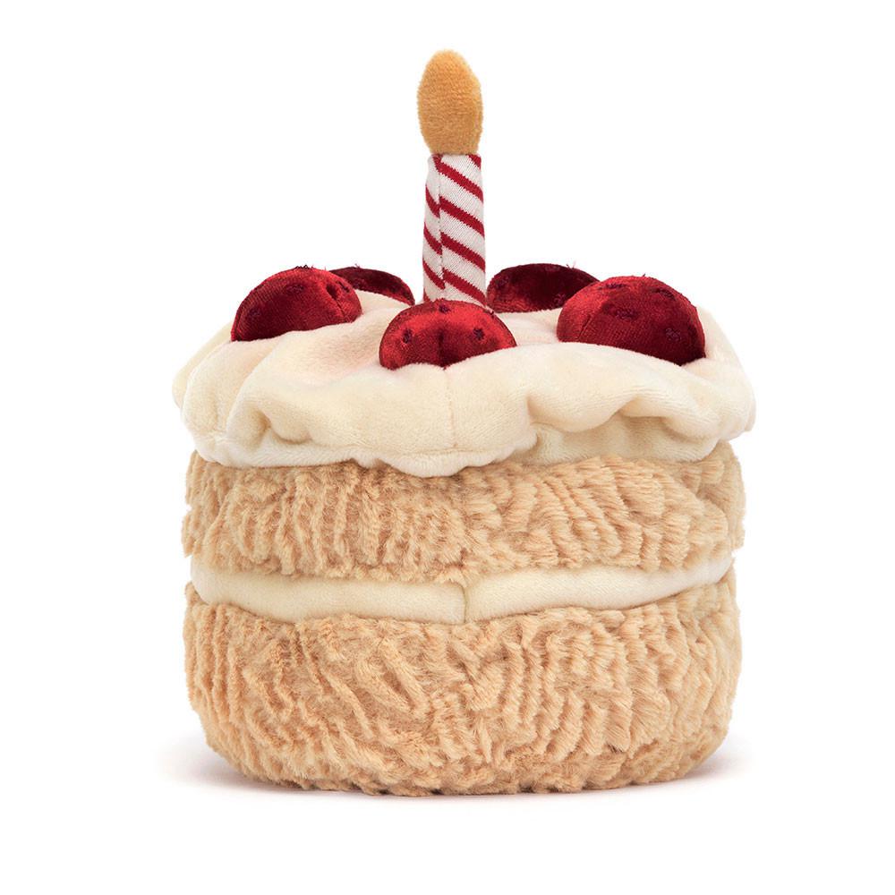 Comida Y Bebida Jellycat Amuseables Birthday Cake 16cm x 12cm x 12cm Beige  Ecuador |  LZXUO7618
