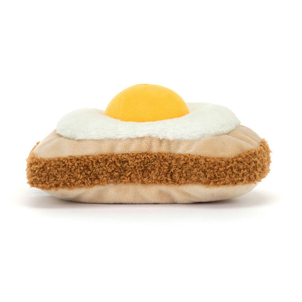 Comida Y Bebida Jellycat Amuseables Egglantine Egg On Toast 12cm x 16cm x 12cm Beige  Ecuador |  ENRSW8973