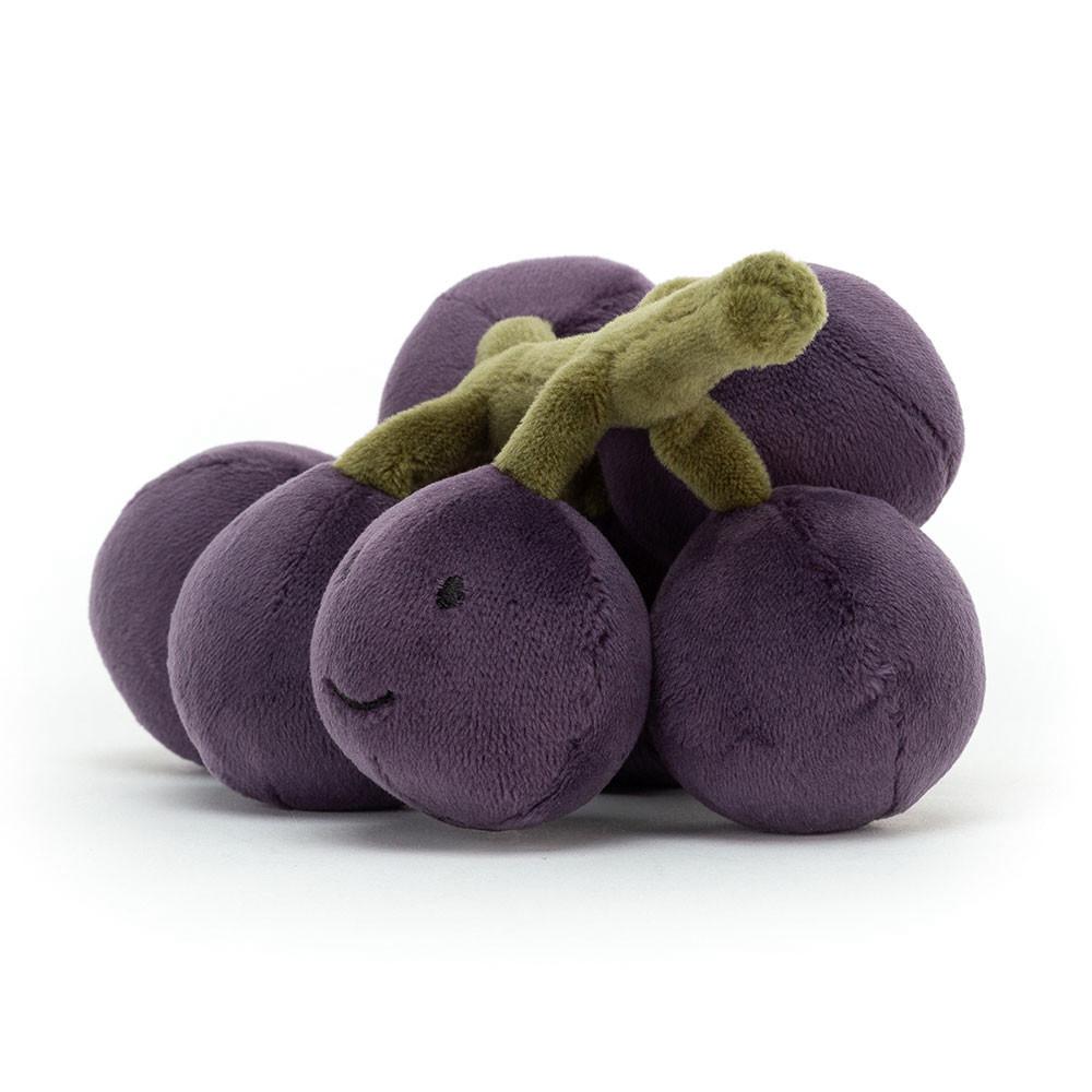 Comida Y Bebida Jellycat Amuseables Fabulous Fruit Grapes 17cm x 9cm x 9cm Moradas  Ecuador |  UPTOB8502