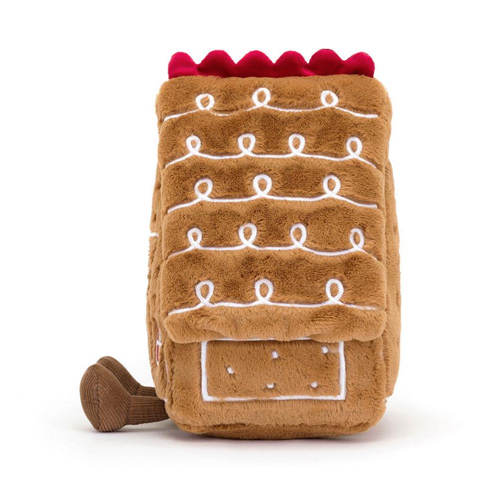 Comida Y Bebida Jellycat Amuseables Gingerbread House 22cm x 18cm x 14cm Marrones  Ecuador |  QWRON2049