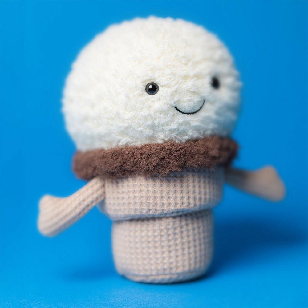 Comida Y Bebida Jellycat Amuseables Ice Cream Cone 14cm x 9cm x 5cm Blancas  Ecuador |  NOSIX0491
