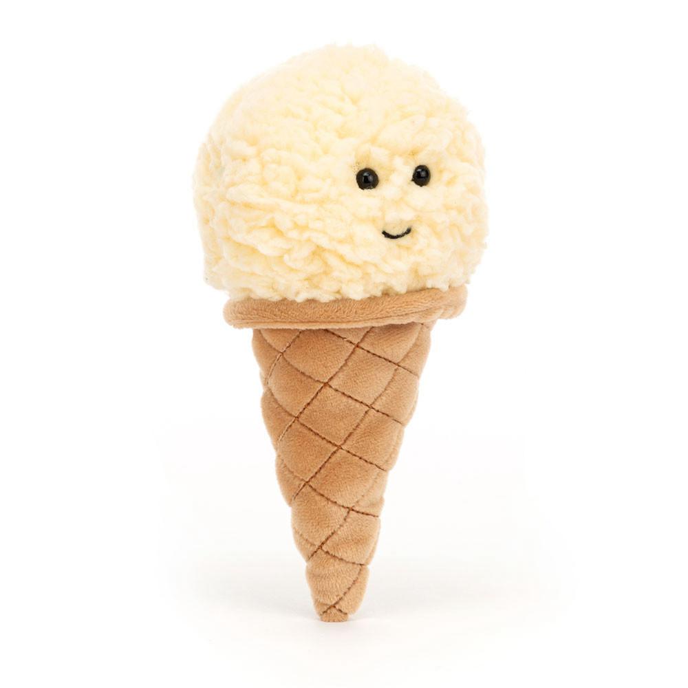 Comida Y Bebida Jellycat Amuseables Irresistible Ice Cream Vanilla 17cm x 8cm x 7cm Blancas  Ecuador |  PGOJF1735