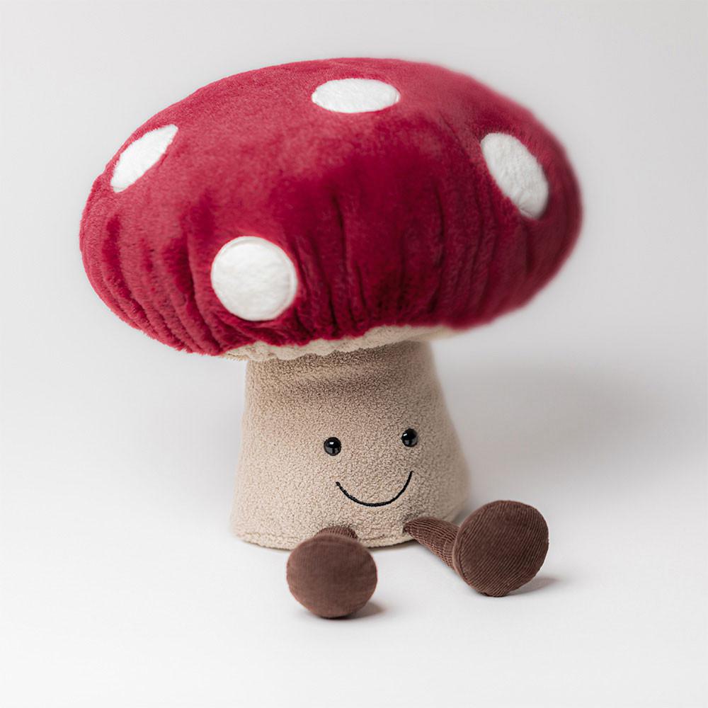 Comida Y Bebida Jellycat Amuseables Mushroom 28cm x 11cm x 9cm Rojas  Ecuador |  FKTNV1869