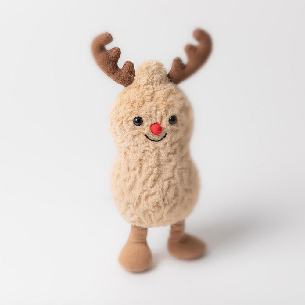 Comida Y Bebida Jellycat Amuseables Peanut Reindeer 15cm x 7cm x 6cm Beige  Ecuador |  FVXIA4216