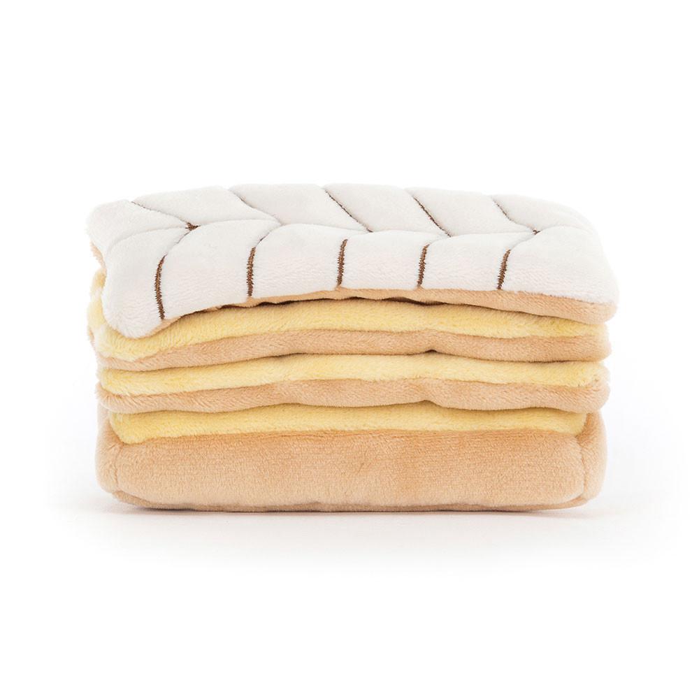 Comida Y Bebida Jellycat Amuseables Pretty Patisserie Mille Feuille 6cm x 10cm x 5cm Beige  Ecuador |  XWMND5723