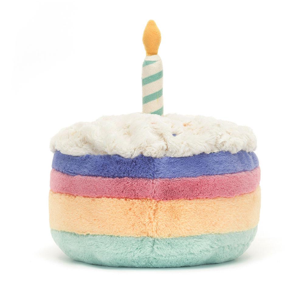 Comida Y Bebida Jellycat Amuseables Rainbow Birthday Cake 26cm x 21cm x 21cm Azules  Ecuador |  NXHRK8476