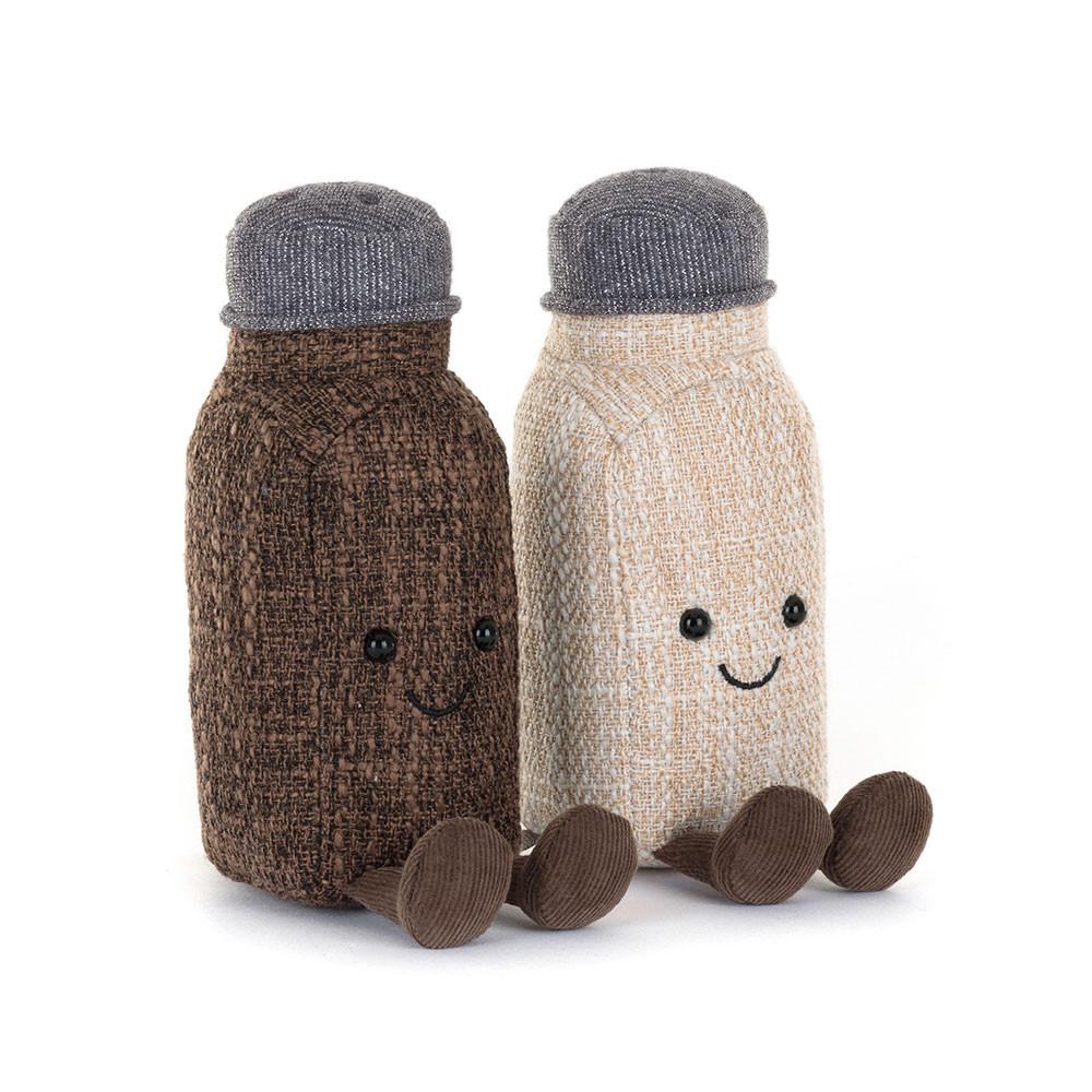 Comida Y Bebida Jellycat Amuseables Rocksy Salt & Miller Pepper 18cm x 12cm x 6cm Beige  Ecuador |  SAQRB1652