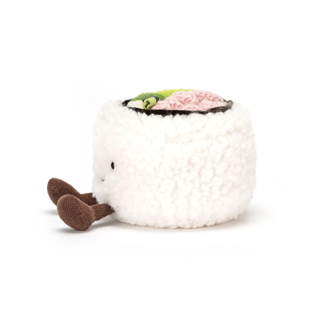 Comida Y Bebida Jellycat Amuseables Silly Sushi California 10cm x 12cm x 10cm Blancas  Ecuador |  ZIXQM0856