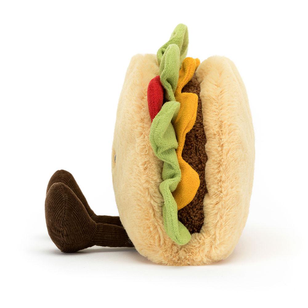 Comida Y Bebida Jellycat Amuseables Taco 13cm x 17cm x 5cm Beige  Ecuador |  HMAIQ8795