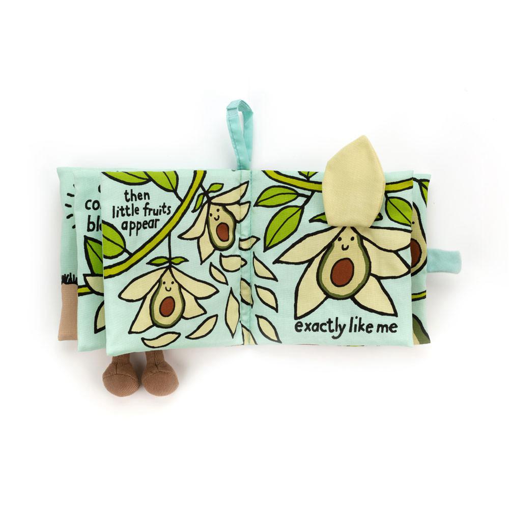 Comida Y Bebida Jellycat Avocado Book 15cm x 15cm x 5cm Verde  Ecuador |  YNAUE9458