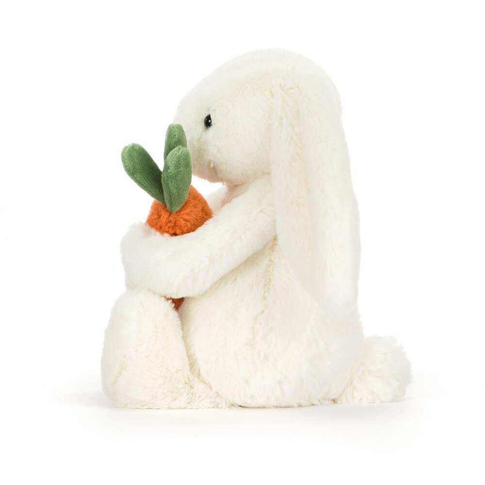 Conejo Jellycat Bashful Carrot Bunny 18cm x 9cm x 8cm Blancas  Ecuador |  BITLO9845