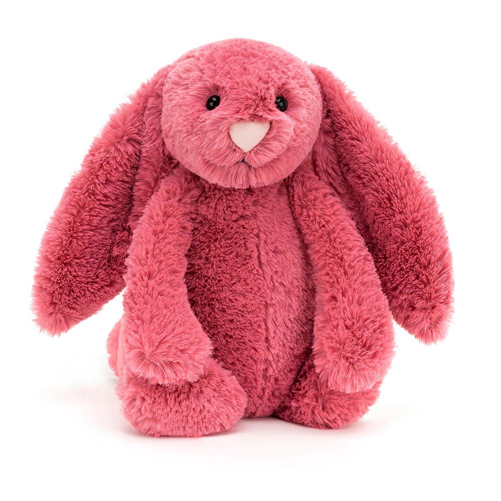 Conejo Jellycat Bashful Cerise Bunny 31cm x 12cm x 9cm Rosas  Ecuador |  MKAHP7152
