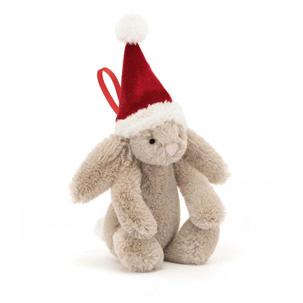 Conejo Jellycat Bashful Christmas Bunny Decoration 13cm x 6cm x 4cm Beige  Ecuador |  CKNAD0513