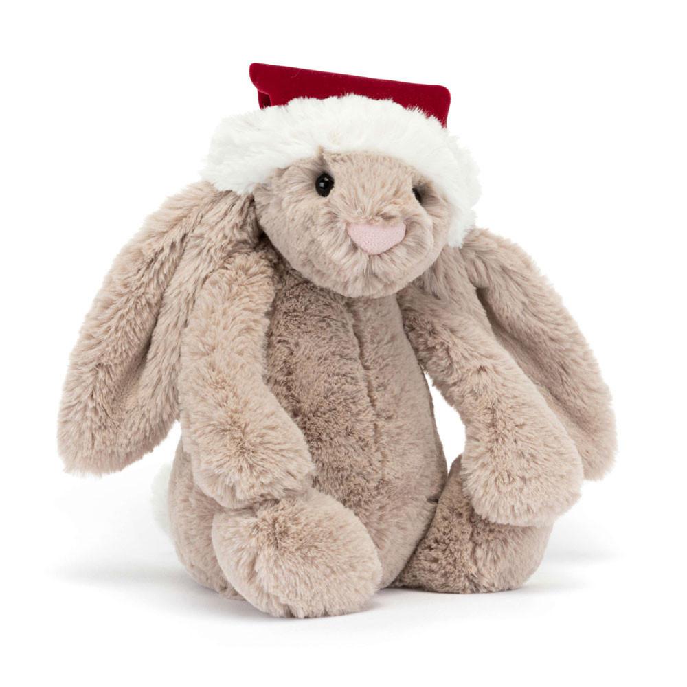 Conejo Jellycat Bashful Christmas Bunny 31cm x 12cm x 9cm Beige  Ecuador |  NXYJR2039