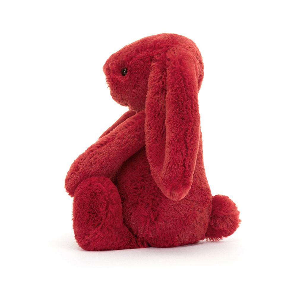 Conejo Jellycat Bashful Cranberry Bunny 18cm x 9cm x 8cm Rojas  Ecuador |  ZFGNM1849