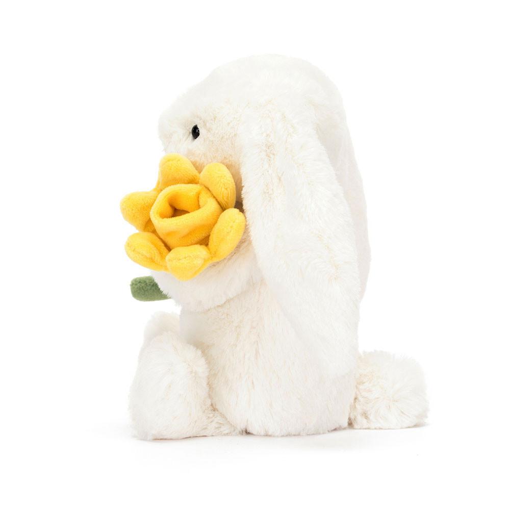 Conejo Jellycat Bashful Daffodil Bunny 18cm x 9cm x 8cm Blancas  Ecuador |  IBSNH8367