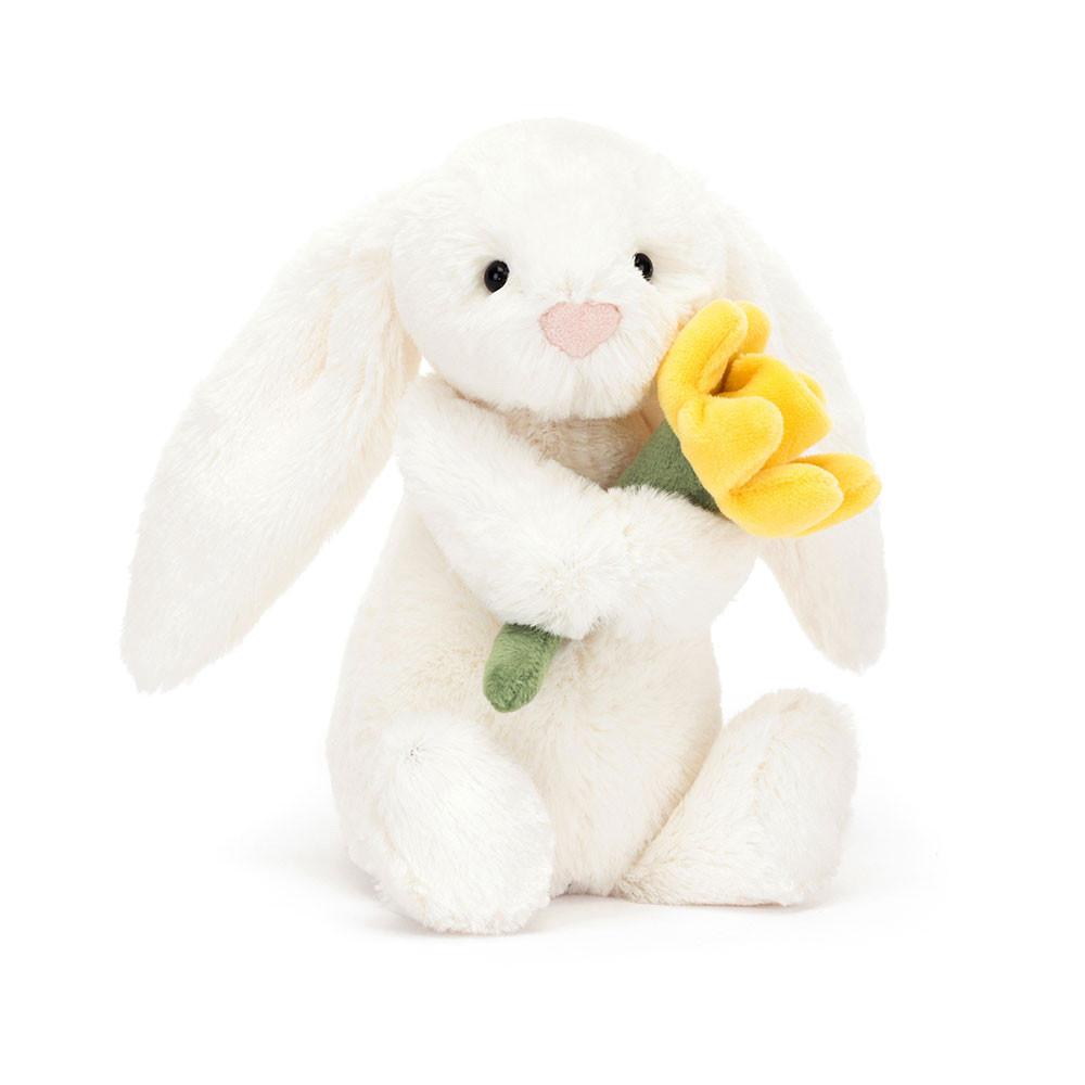 Conejo Jellycat Bashful Daffodil Bunny 18cm x 9cm x 8cm Blancas  Ecuador |  IBSNH8367