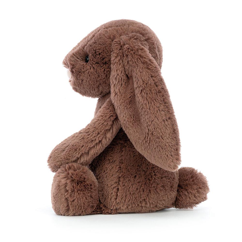 Conejo Jellycat Bashful Fudge Bunny 31cm x 12cm x 9cm Marrones  Ecuador |  BQEPS4871
