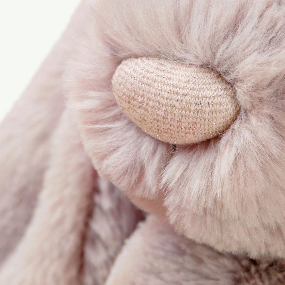 Conejo Jellycat Bashful Luxe Bunny Rosa 31cm x 12cm x 9cm Rosas  Ecuador |  MITDG0361