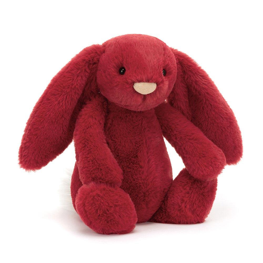 Conejo Jellycat Bashful Luxe Bunny Scarlett 31cm x 12cm x 9cm Rojas  Ecuador |  FXZJC9817