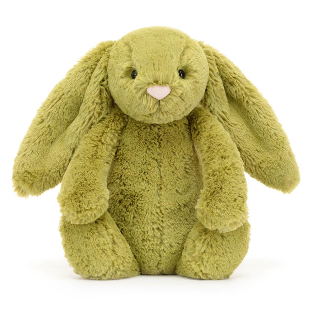 Conejo Jellycat Bashful Moss Bunny 31cm x 12cm x 9cm Verde  Ecuador |  IDUZX8605