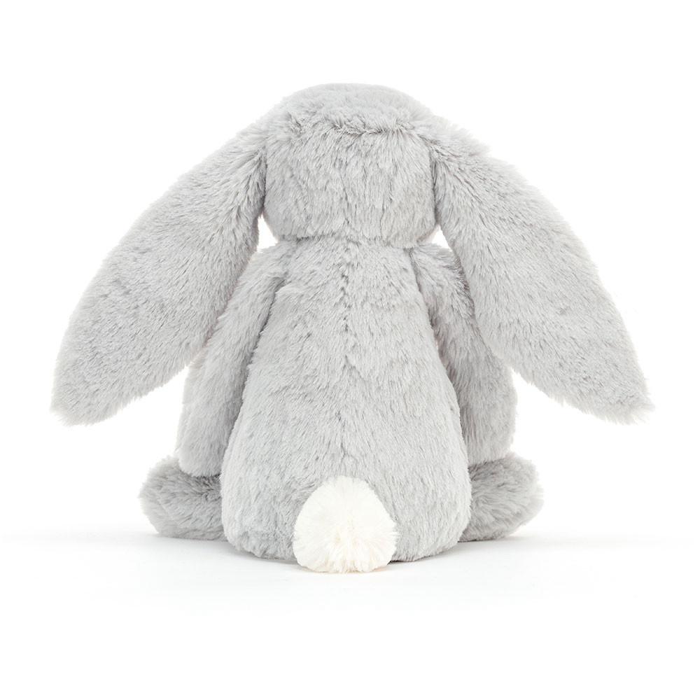 Conejo Jellycat Bashful Shimmer Bunny 31cm x 12cm x 9cm Gris  Ecuador |  ZULSD5629