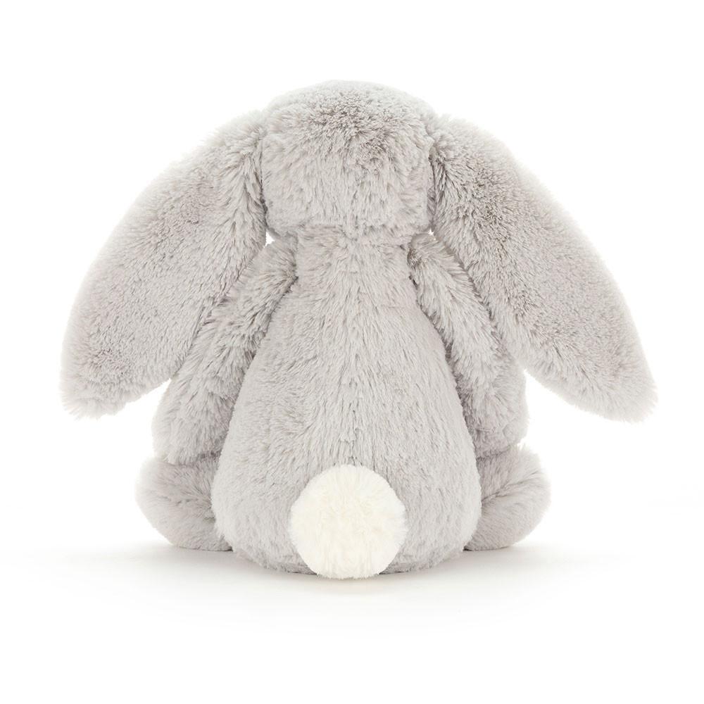 Conejo Jellycat Bashful Silver Bunny 31cm x 12cm x 9cm Gris  Ecuador |  ZFLRK5623