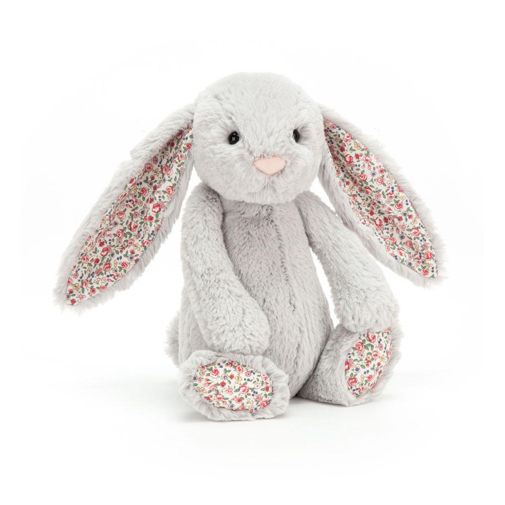 Conejo Jellycat Blossom Silver Bunny 31cm x 12cm x 9cm Gris  Ecuador |  HSPOR0856