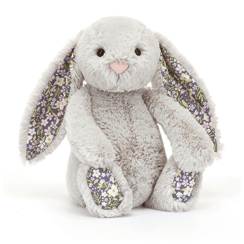 Conejo Jellycat Blossom Silver Bunny \'Bloom\' 31cm x 12cm x 9cm Gris  Ecuador |  RMIEF4739