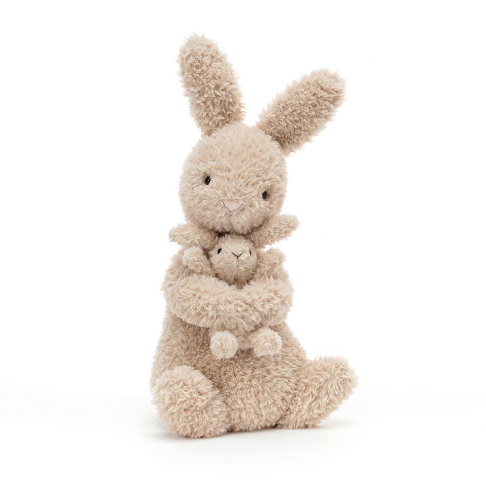 Conejo Jellycat Huddles Bunny 26cm x 14cm x 10cm Beige  Ecuador |  QWZUR2406