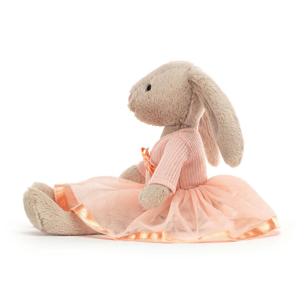 Conejo Jellycat Lottie Bunny Ballet 27cm x 7cm x 5cm Beige  Ecuador |  BQUHG7045