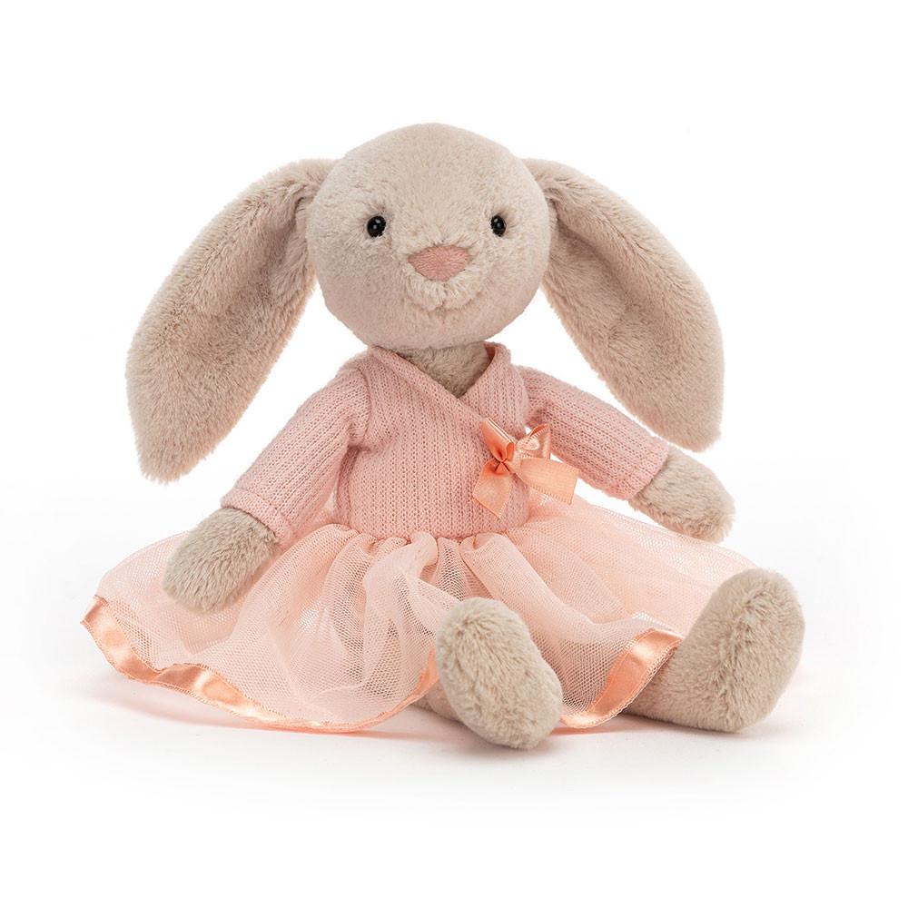 Conejo Jellycat Lottie Bunny Ballet 27cm x 7cm x 5cm Beige  Ecuador |  BQUHG7045