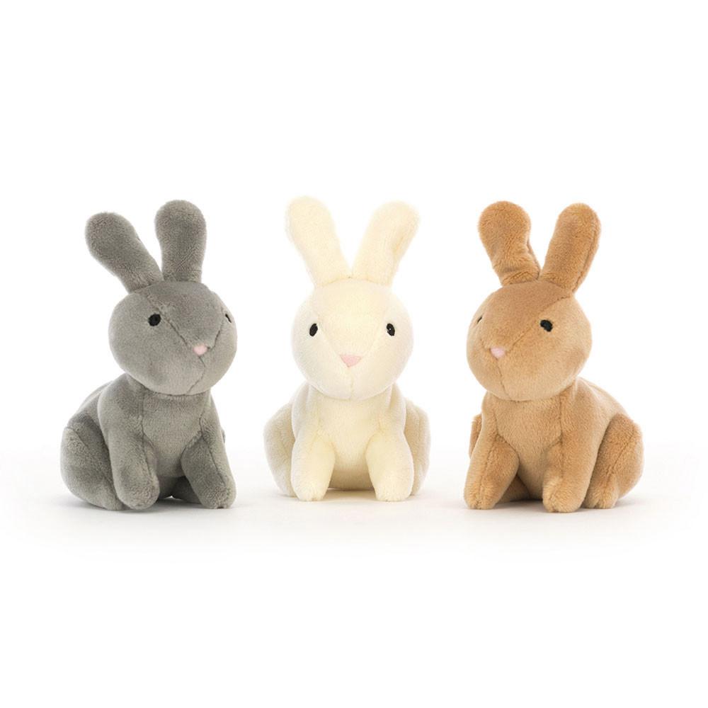 Conejo Jellycat Nesting Bunnies 11cm x 13cm x 13cm Marrones  Ecuador |  JIWRF8796
