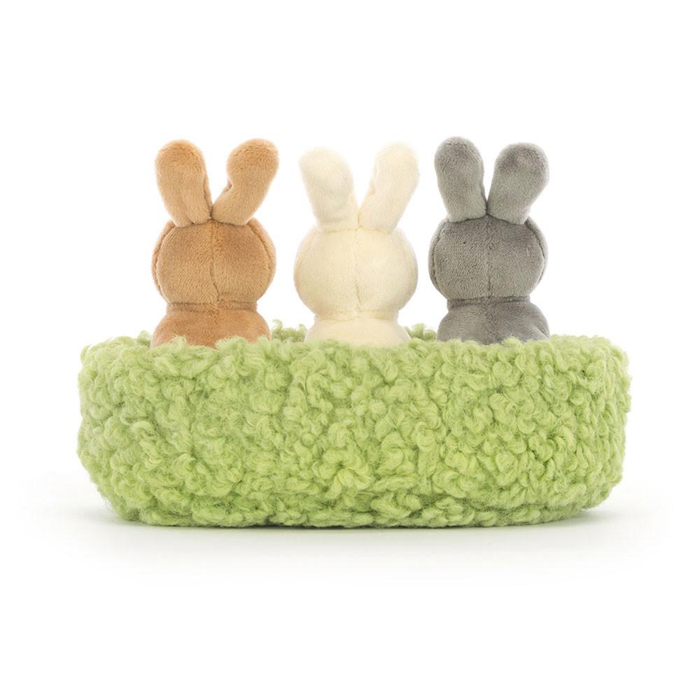 Conejo Jellycat Nesting Bunnies 11cm x 13cm x 13cm Marrones  Ecuador |  JIWRF8796
