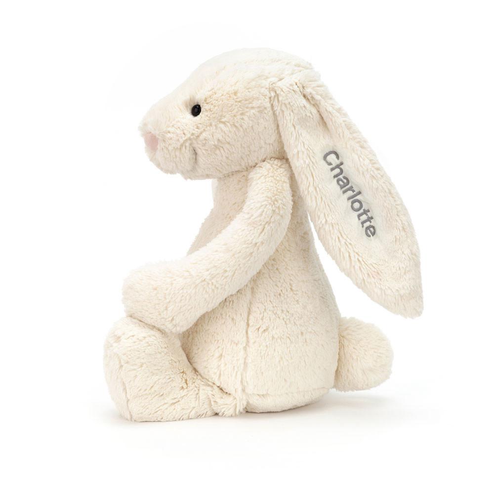 Conejo Jellycat Personalised Bashful Cream Bunny Huge 51cm x 21cm x 12cm Blancas  Ecuador |  TWRVZ2974
