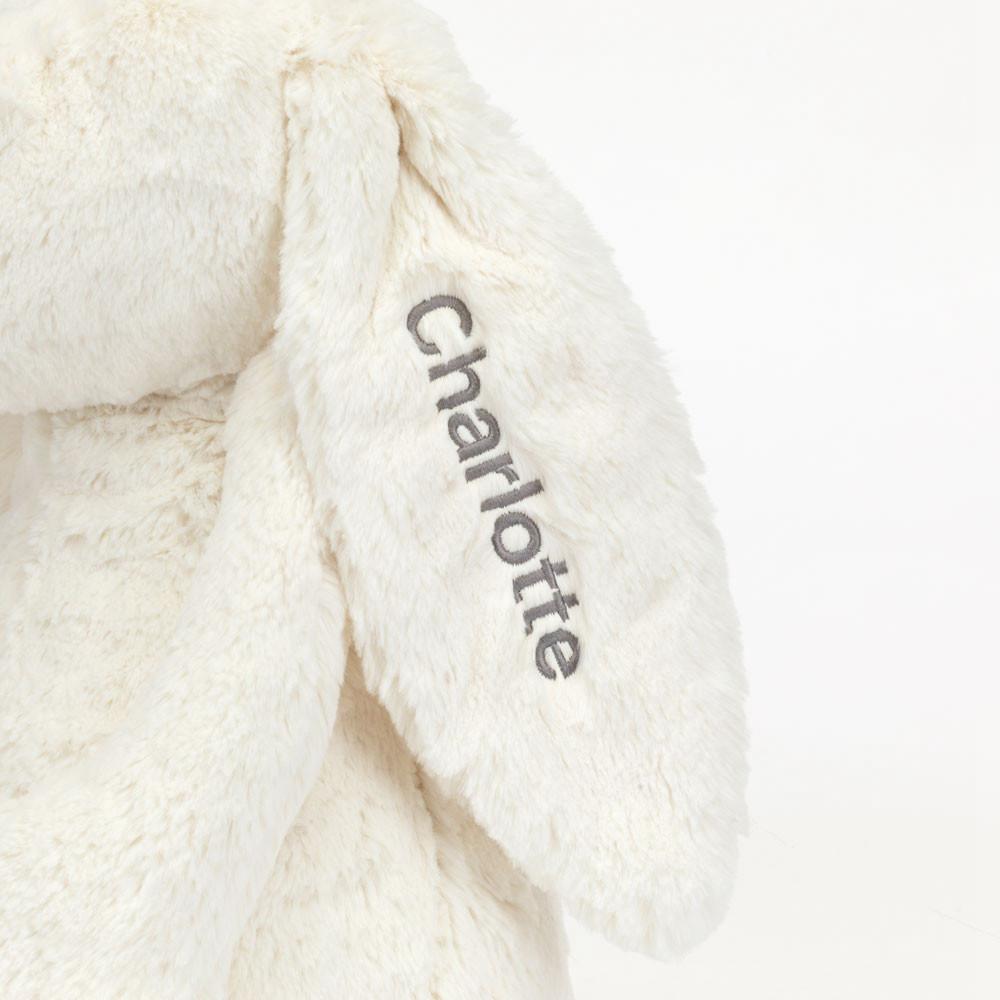 Conejo Jellycat Personalised Bashful Cream Bunny Huge 51cm x 21cm x 12cm Blancas  Ecuador |  TWRVZ2974