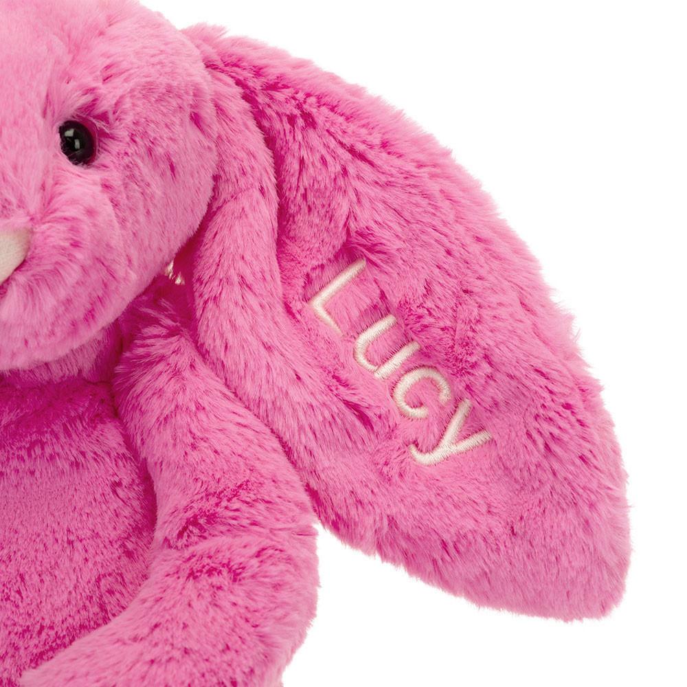 Conejo Jellycat Personalised Bashful Hot Bunny Medium 31cm x 12cm x 9cm Rosas  Ecuador |  YJMAC5173