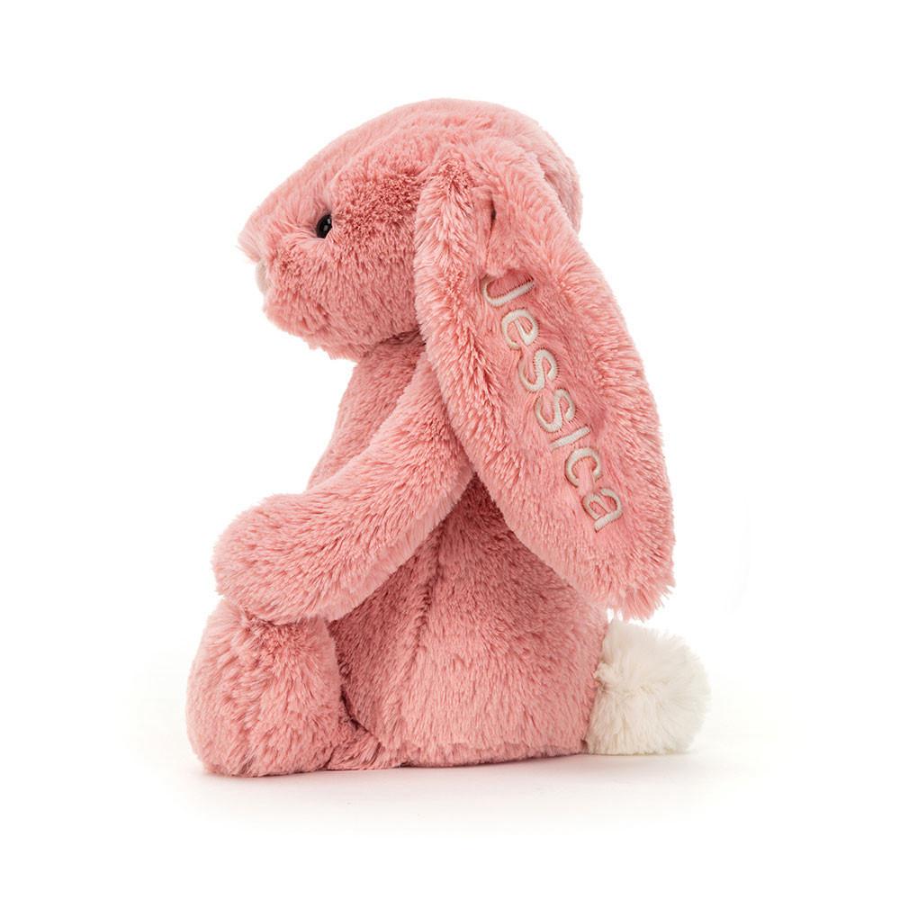 Conejo Jellycat Personalised Bashful Petal Bunny Medium 31cm x 12cm x 9cm Rosas  Ecuador |  RSQYN2091