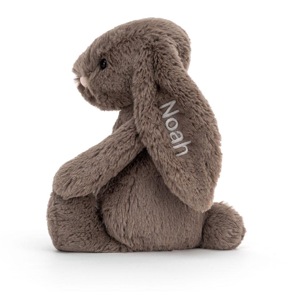 Conejo Jellycat Personalised Bashful Truffle Bunny Medium 31cm x 12cm x 9cm Marrones  Ecuador |  DXTQC9752