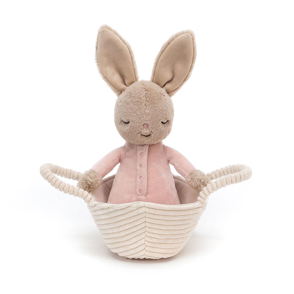 Conejo Jellycat Rock-a-Bye Bunny 12cm x 9cm x 20cm Beige  Ecuador |  YGDSB5614