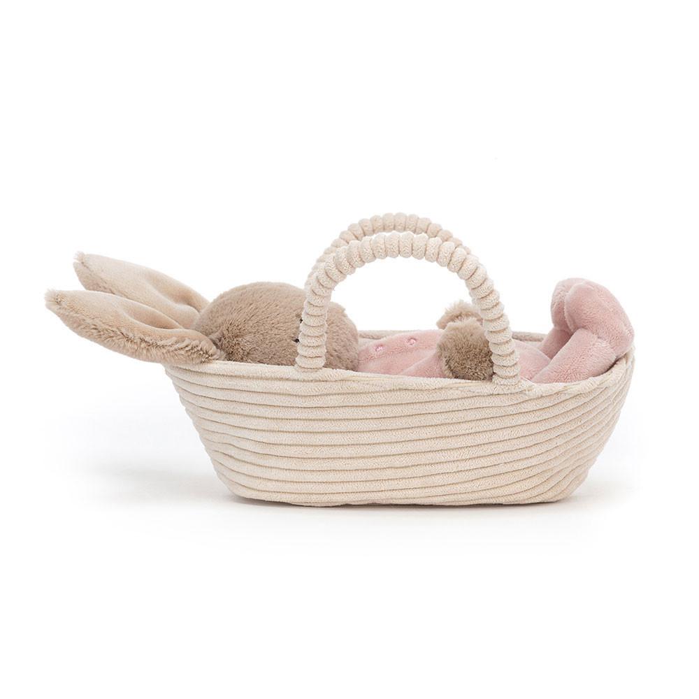 Conejo Jellycat Rock-a-Bye Bunny 12cm x 9cm x 20cm Beige  Ecuador |  YGDSB5614