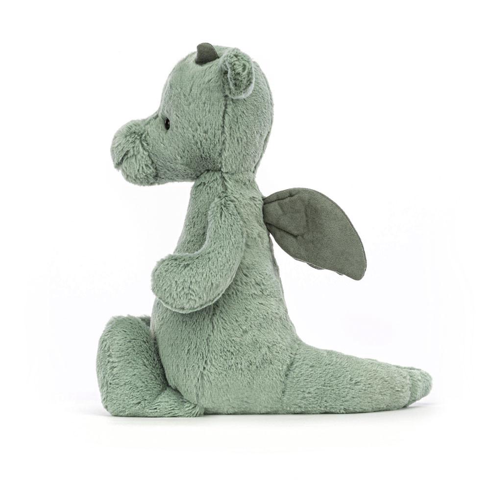 Criaturas Míticas Jellycat Bashful Dragon 31cm x 12cm x 9cm Verde  Ecuador |  TSCXQ7219