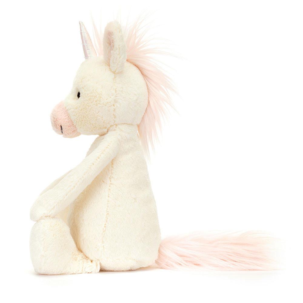 Criaturas Míticas Jellycat Bashful Unicorn 31cm x 12cm x 9cm Creme  Ecuador |  ISXYV6459