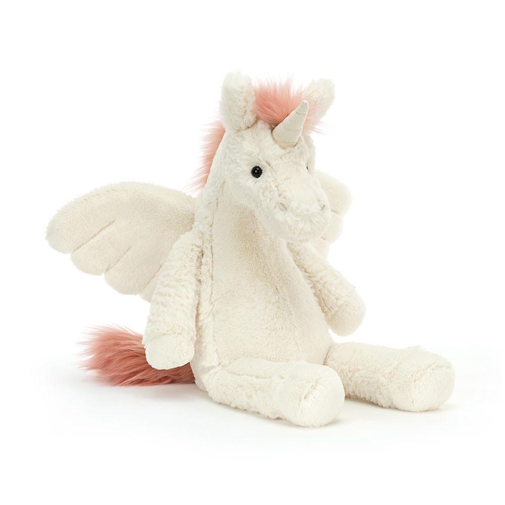 Criaturas Míticas Jellycat Lallagie Unicorn 35cm x 13cm x 13cm Blancas  Ecuador |  ACZEH8179