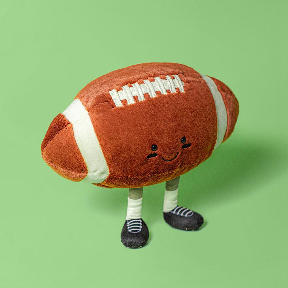 Deportes Jellycat Amuseables Sports American Football 25cm x 28cm x 16cm Marrones  Ecuador |  YLIDP2491