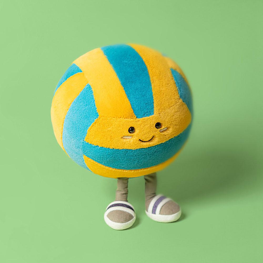 Deportes Jellycat Amuseables Sports Beach Volley 26cm x 21cm x 21cm Amarillo  Ecuador |  NAHBC9201