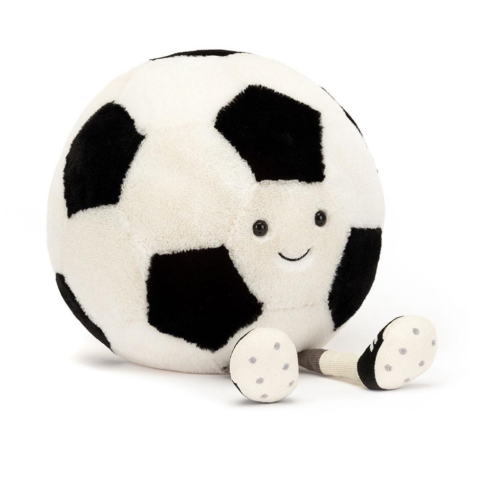 Deportes Jellycat Amuseables Sports Football 31cm x 21cm x 21cm Blancas  Ecuador |  UOGKH2390