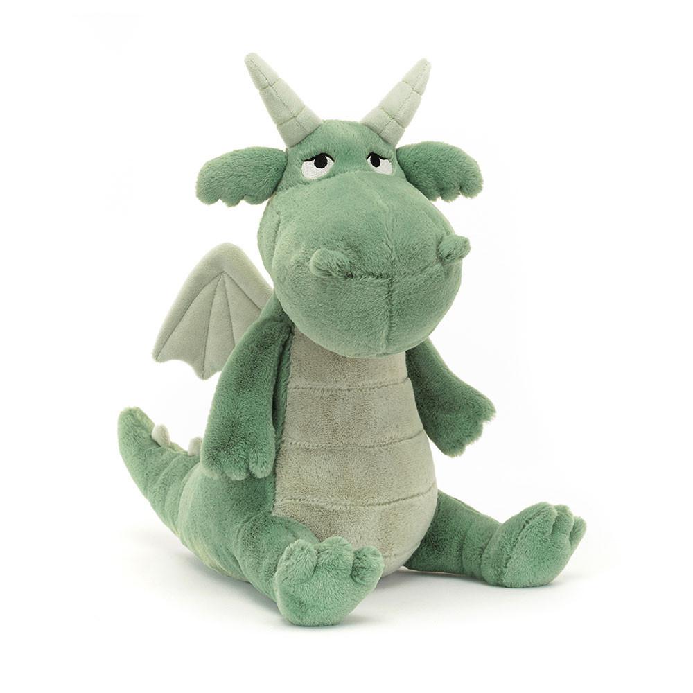 Dragons & Dinosaurs Jellycat Adon Dragon 12.6in x 5.9in x 6.3in Verde  Ecuador |  EMJYT3810