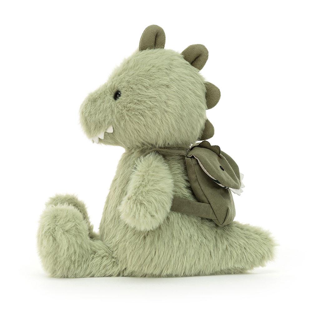 Dragons & Dinosaurs Jellycat Backpack Dino 8.7in x 3.5in x 3.1in Verde  Ecuador |  ATDHO1845
